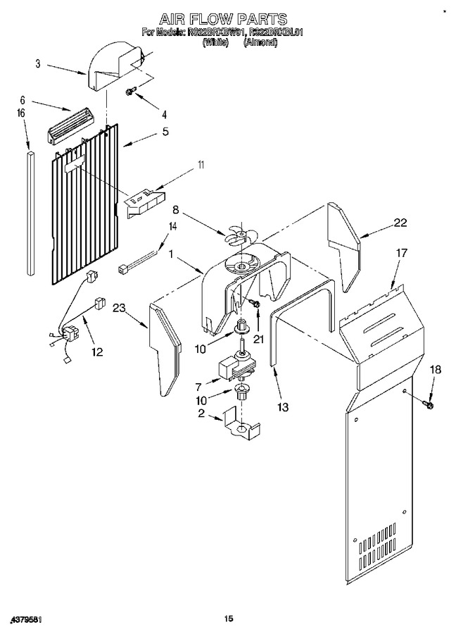 Diagram for RS22BRXBL01