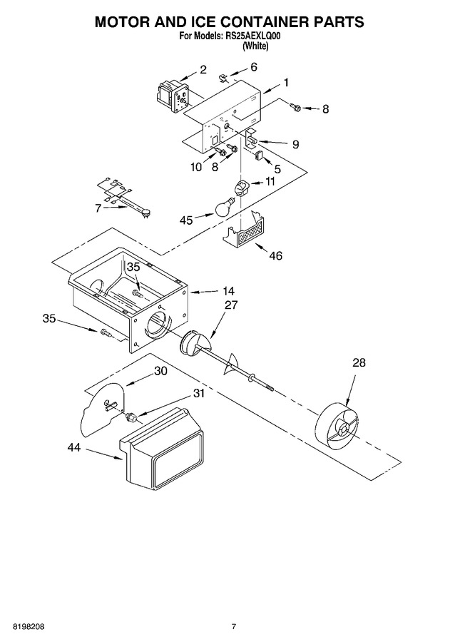 Diagram for RS25AEXLQ00