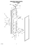 Diagram for 07 - Freezer Door Parts