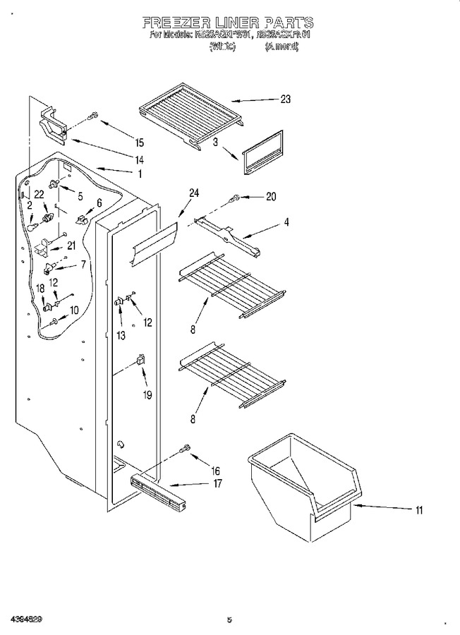 Diagram for RS25AQXFW01