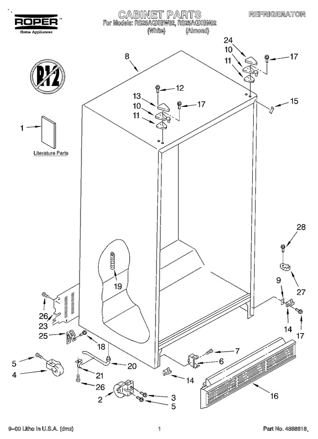 Diagram for RS25AQXGW02