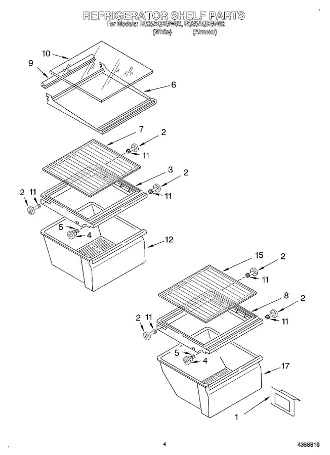 Diagram for RS25AQXGW02