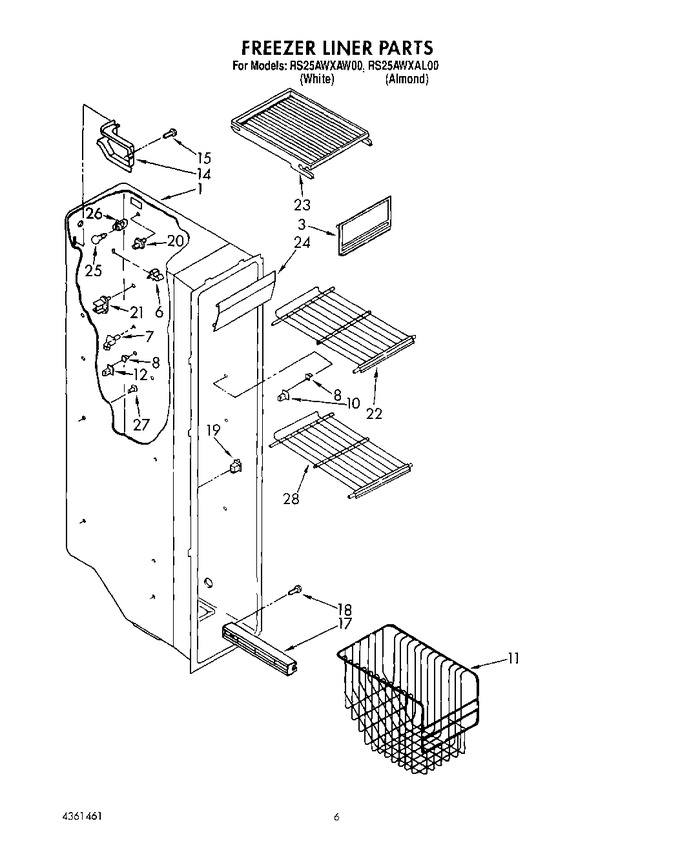 Diagram for RS25AWXAW00