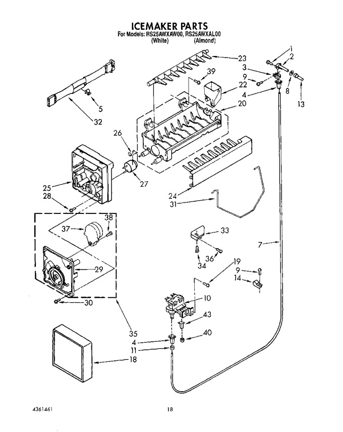 Diagram for RS25AWXAW00