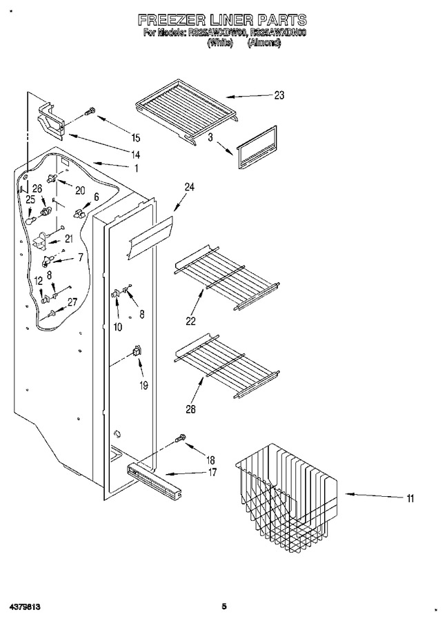 Diagram for RS25AWXDW00