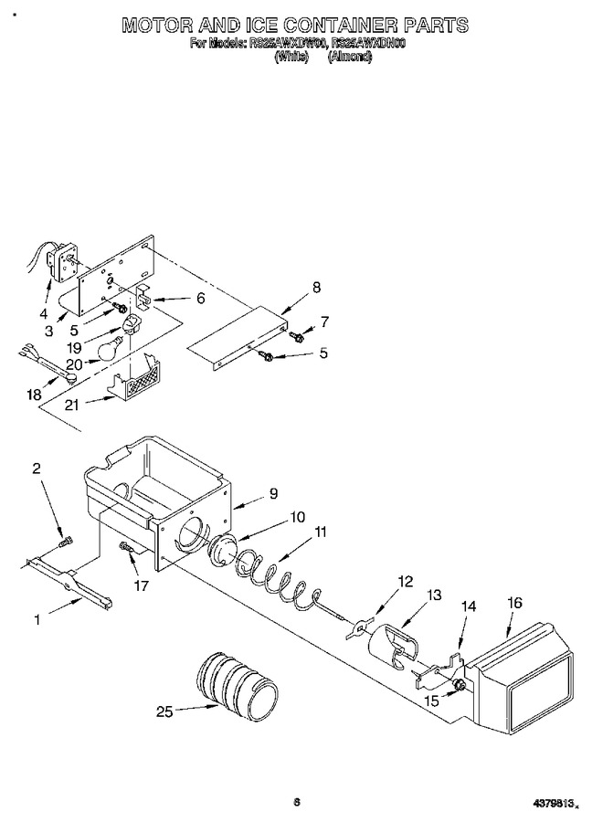 Diagram for RS25AWXDW00