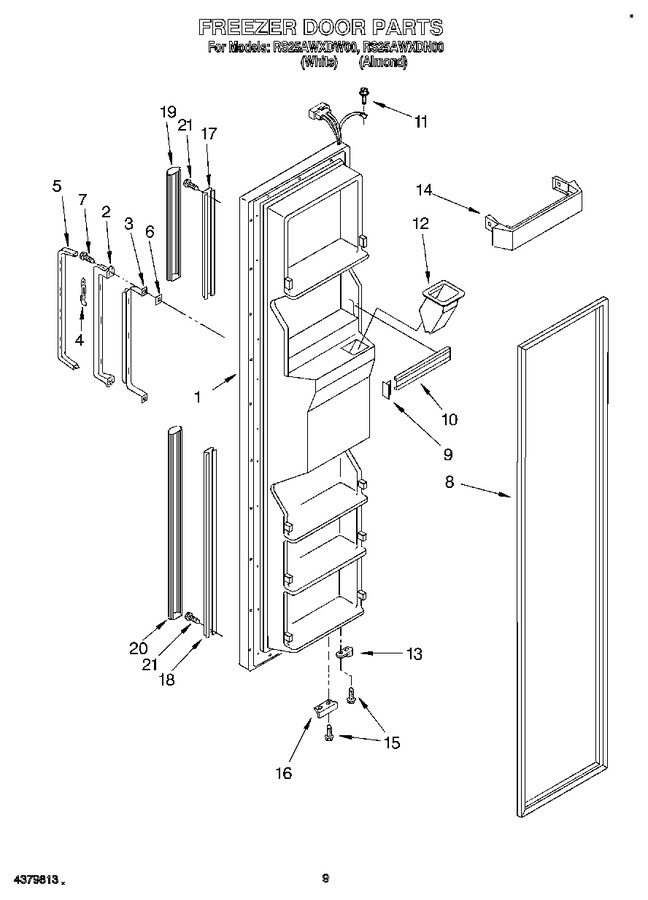 Diagram for RS25AWXDW00