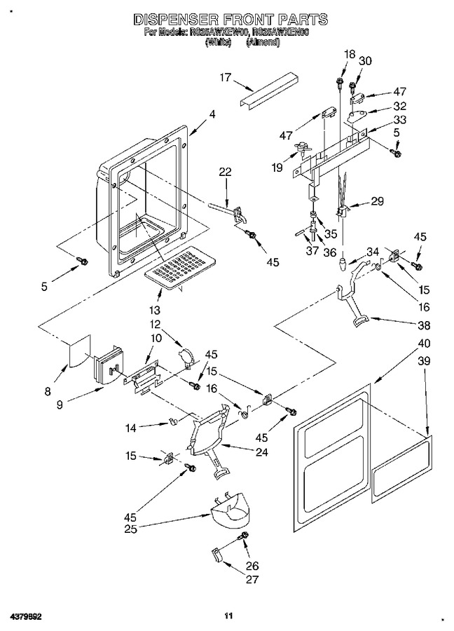 Diagram for RS25AWXEN00