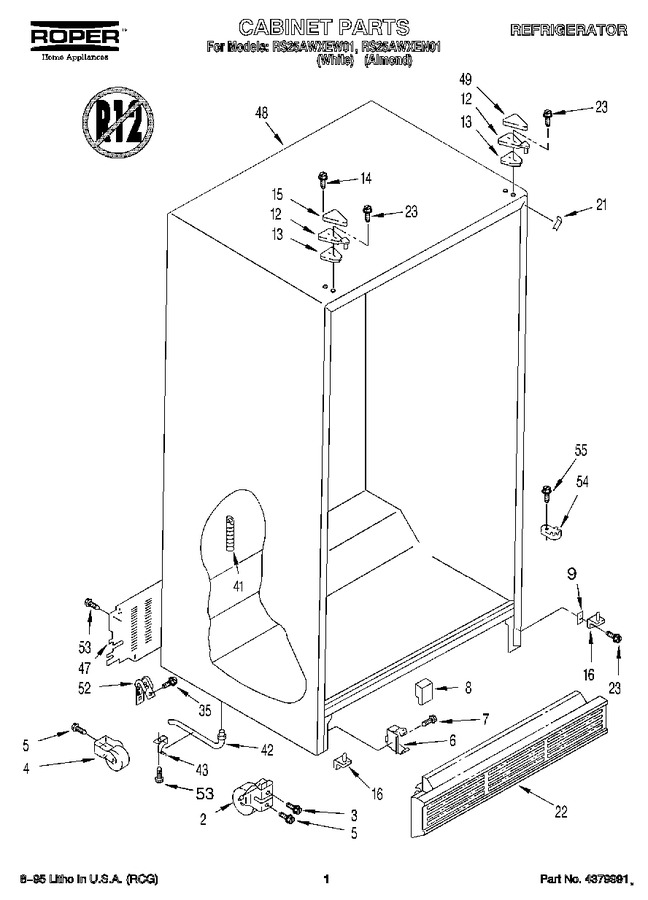 Diagram for RS25AWXEN01