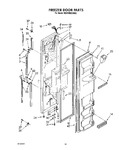 Diagram for 08 - Freezer Door