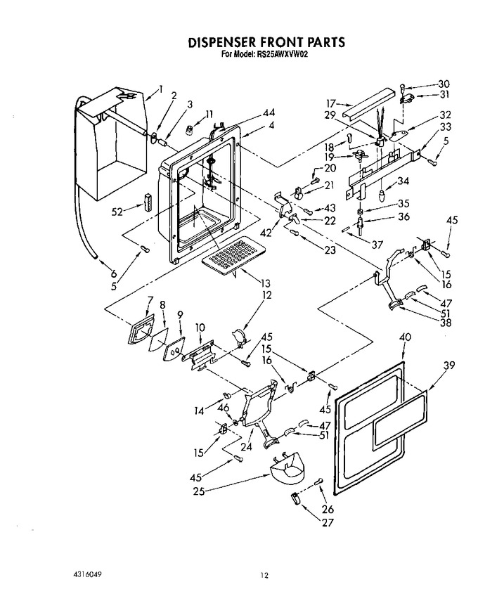 Diagram for RS25AWXVW02