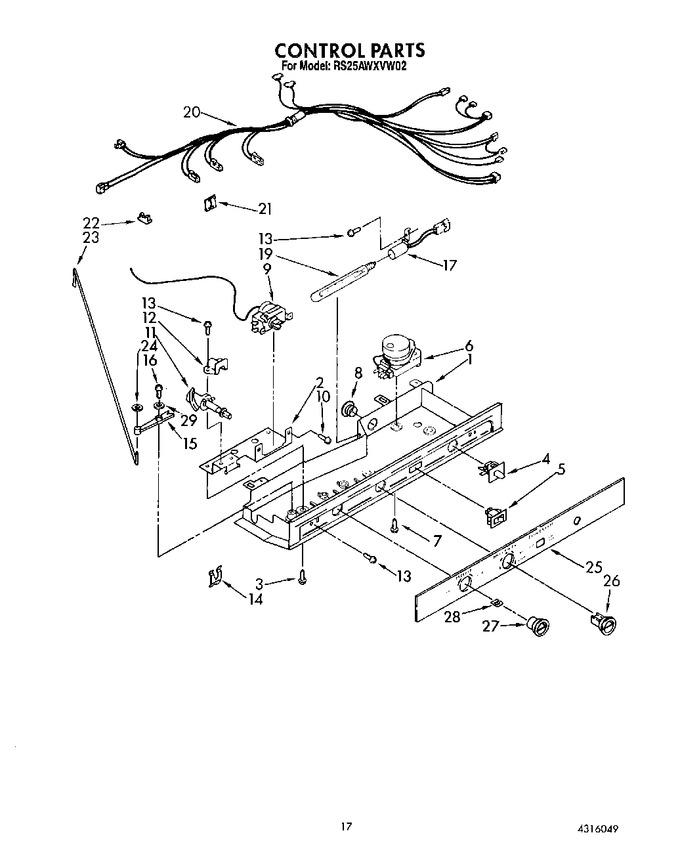 Diagram for RS25AWXVL02