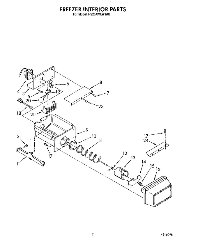Diagram for RS25AWXWL00
