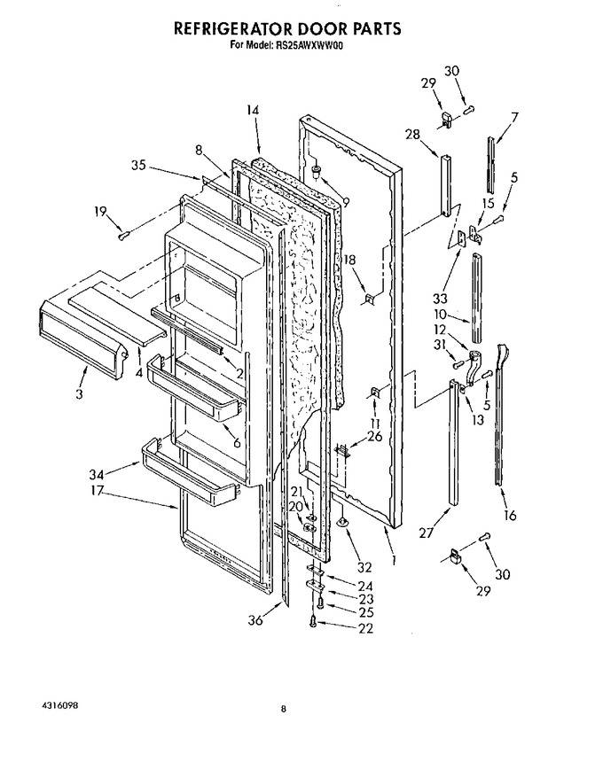 Diagram for RS25AWXWL00