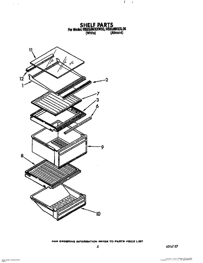 Diagram for RS25AWXXW00
