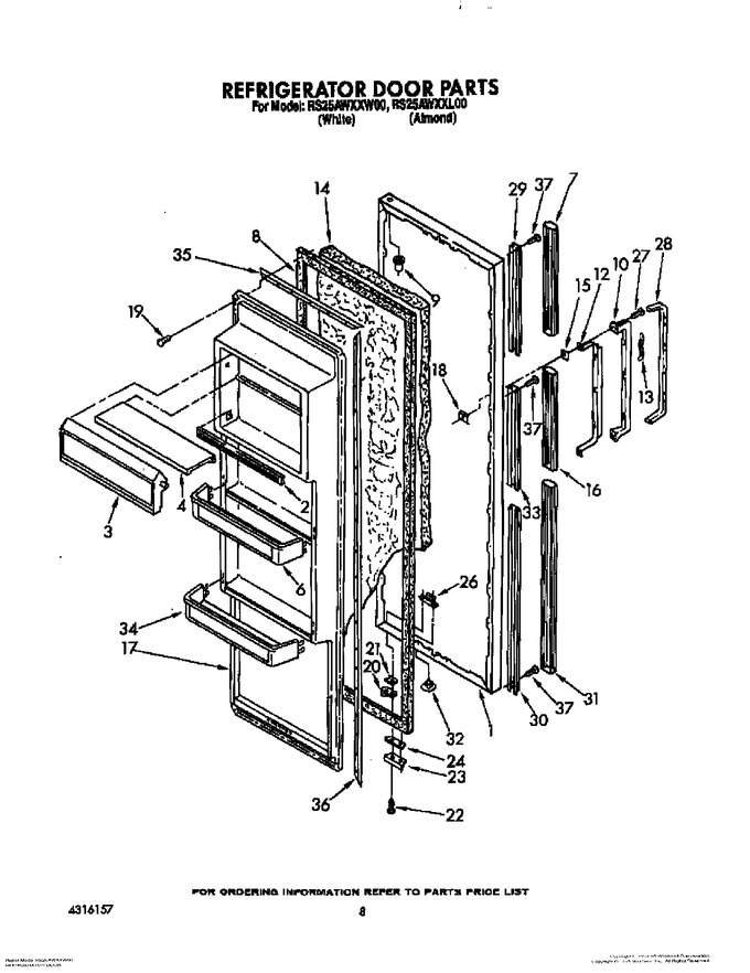 Diagram for RS25AWXXW00