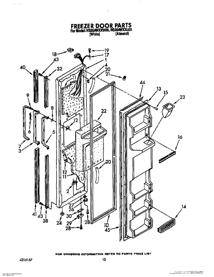 Diagram for RS25AWXXW00