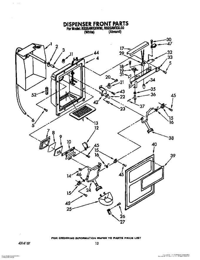 Diagram for RS25AWXXW00