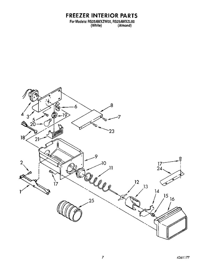 Diagram for RS25AWXZW00