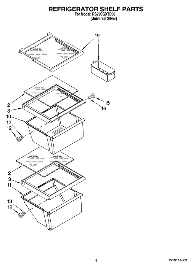 Diagram for RS25CGXTD00