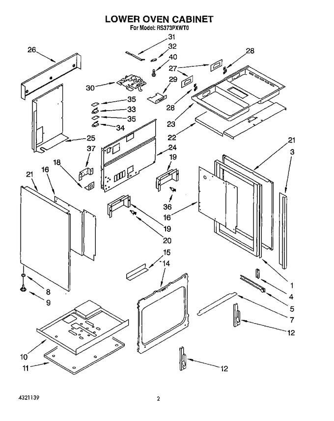 Diagram for RS373PXWT0