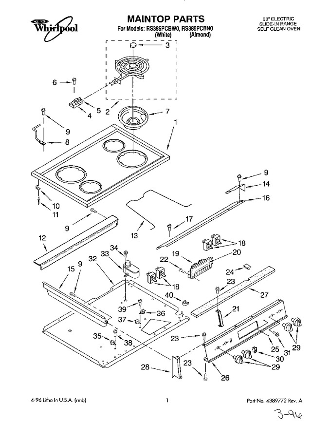 Diagram for RS385PCBN0