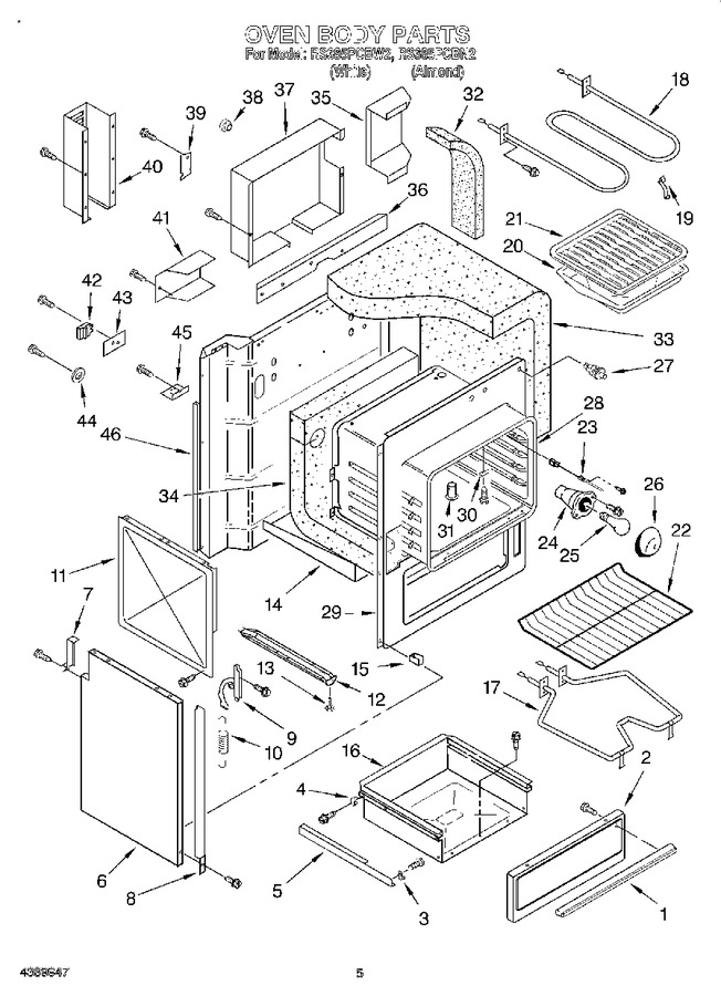 Diagram for RS385PCBW2