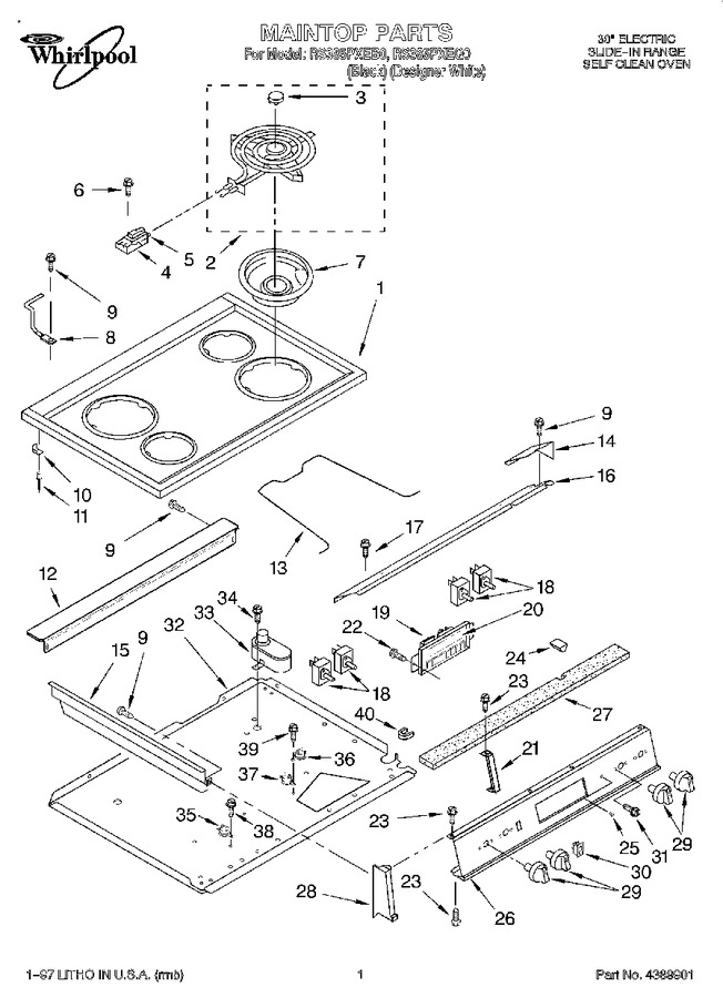 Diagram for RS385PXEB0