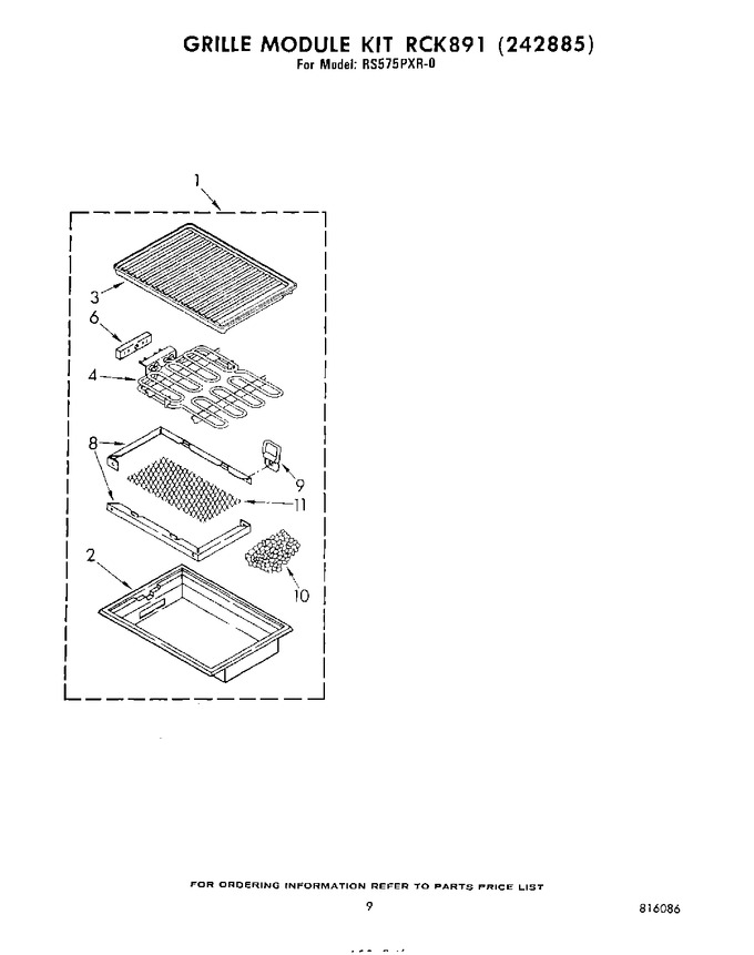 Diagram for RS575PXR0