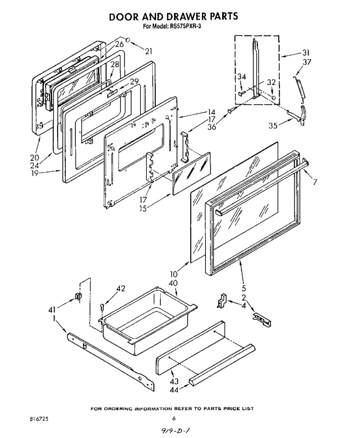 Diagram for RS575PXR3