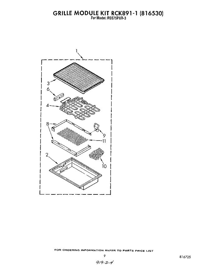 Diagram for RS575PXR3
