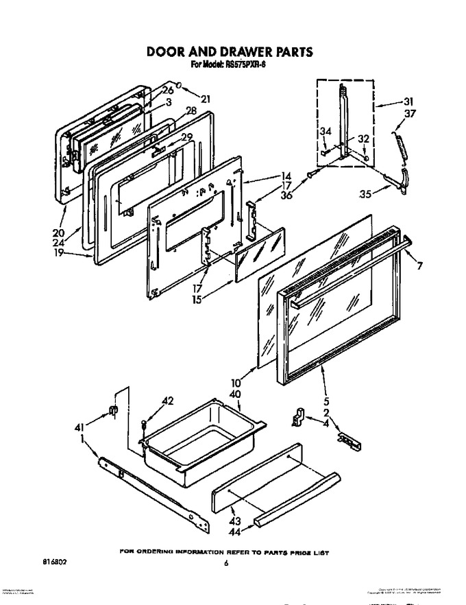 Diagram for RS575PXR6
