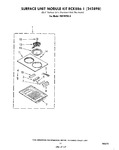 Diagram for 09 - Surface Unit Rck 886-1 (242898)
