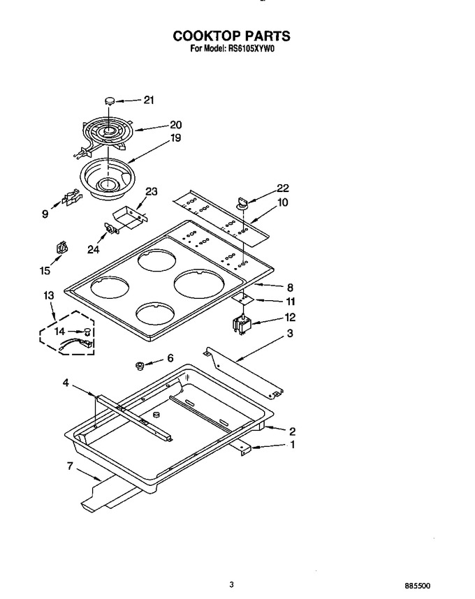 Diagram for RS6105XYN0