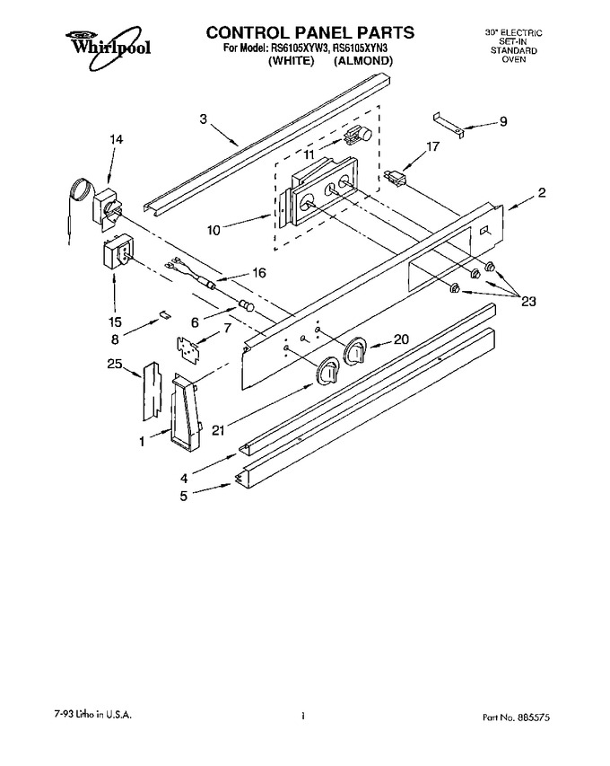 Diagram for RS6105XYN3