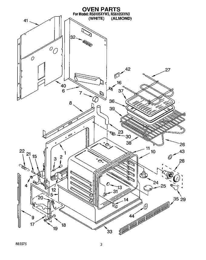 Diagram for RS6105XYN3