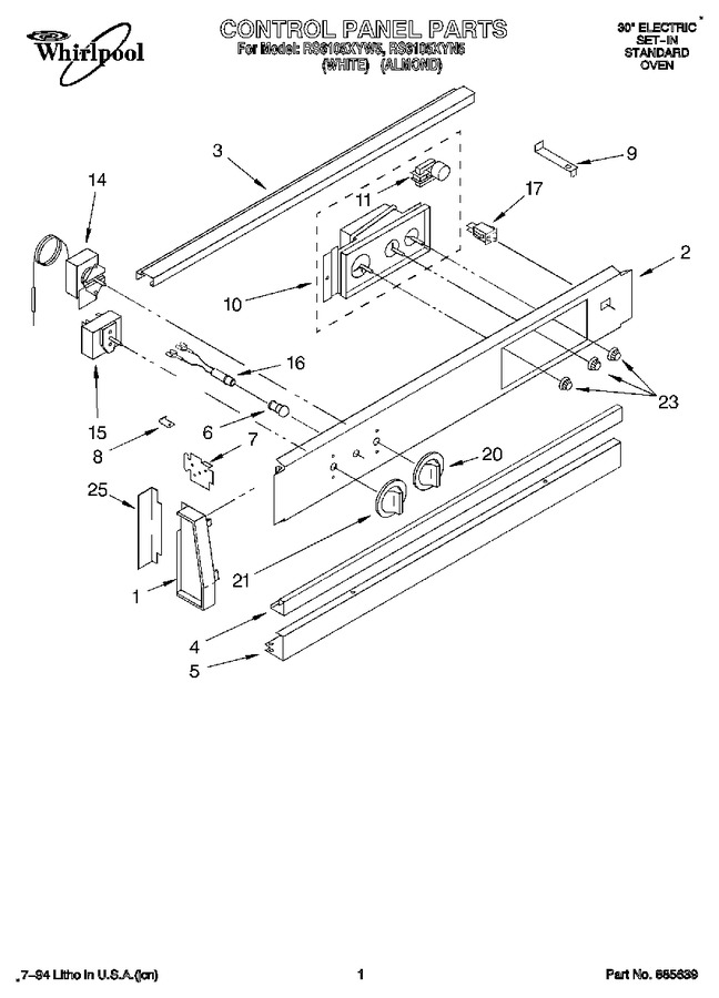 Diagram for RS6105XYW5