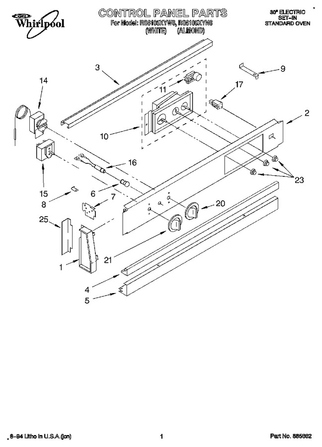 Diagram for RS6105XYN6