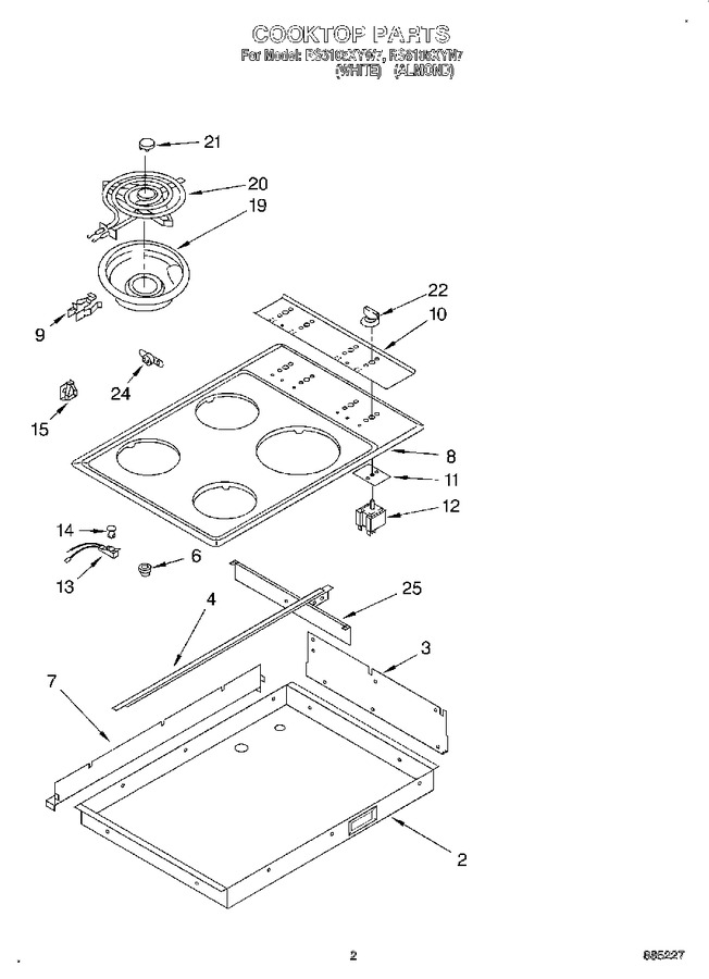 Diagram for RS6105XYW7