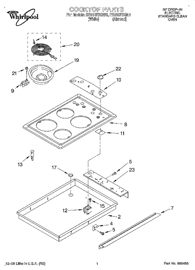 Diagram for RS610PXGN0