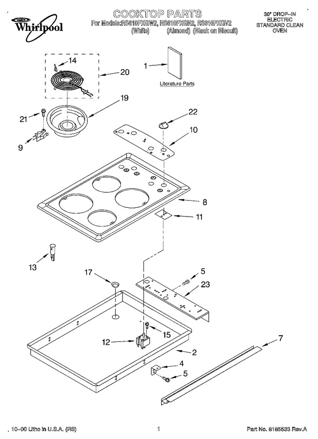 Diagram for RS610PXGW2