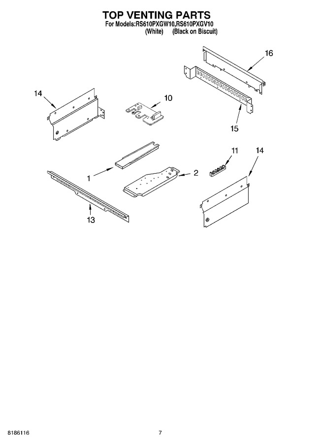 Diagram for RS610PXGV10