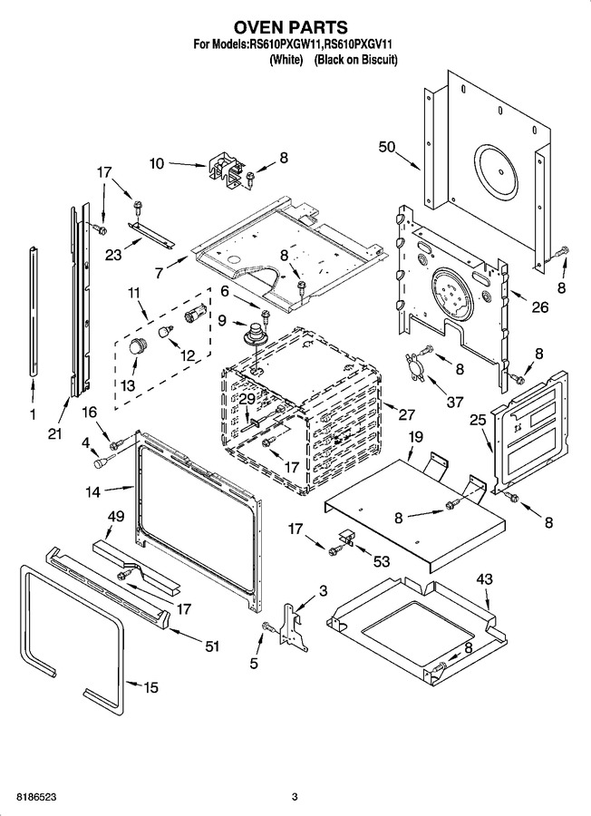 Diagram for RS610PXGW11