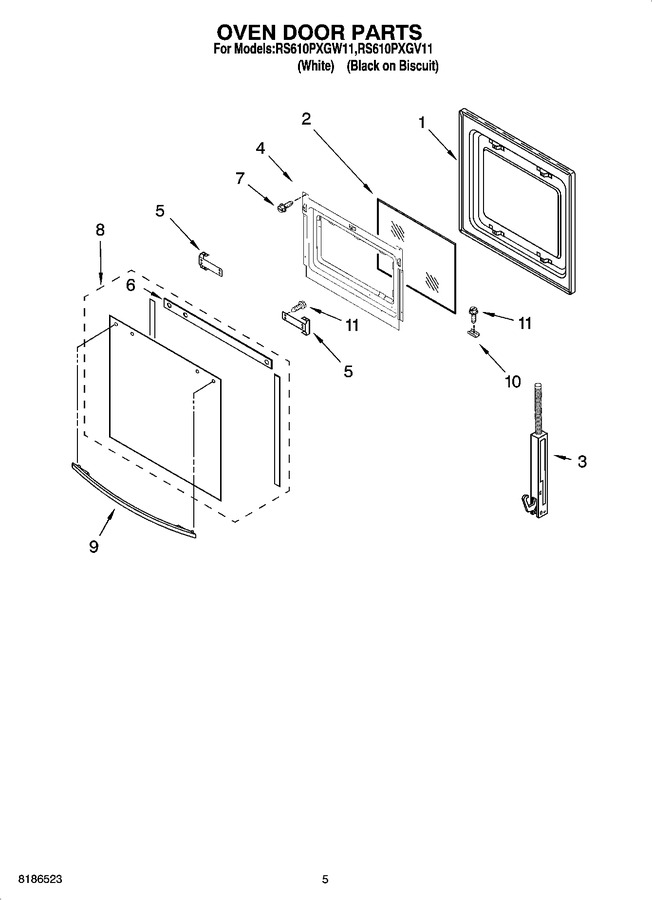 Diagram for RS610PXGW11