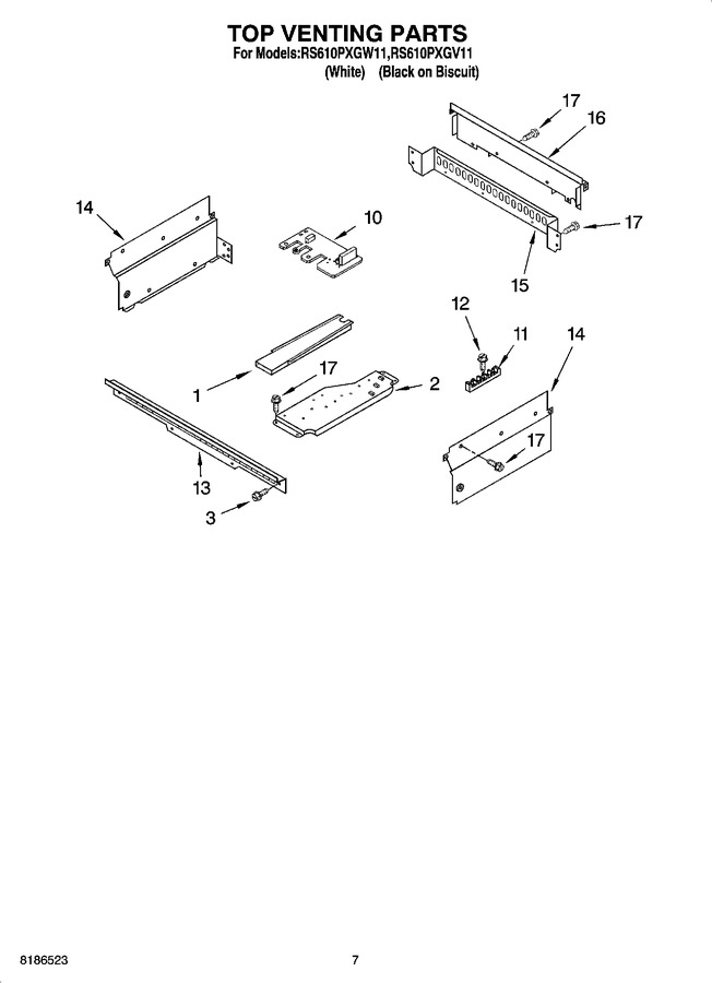 Diagram for RS610PXGV11