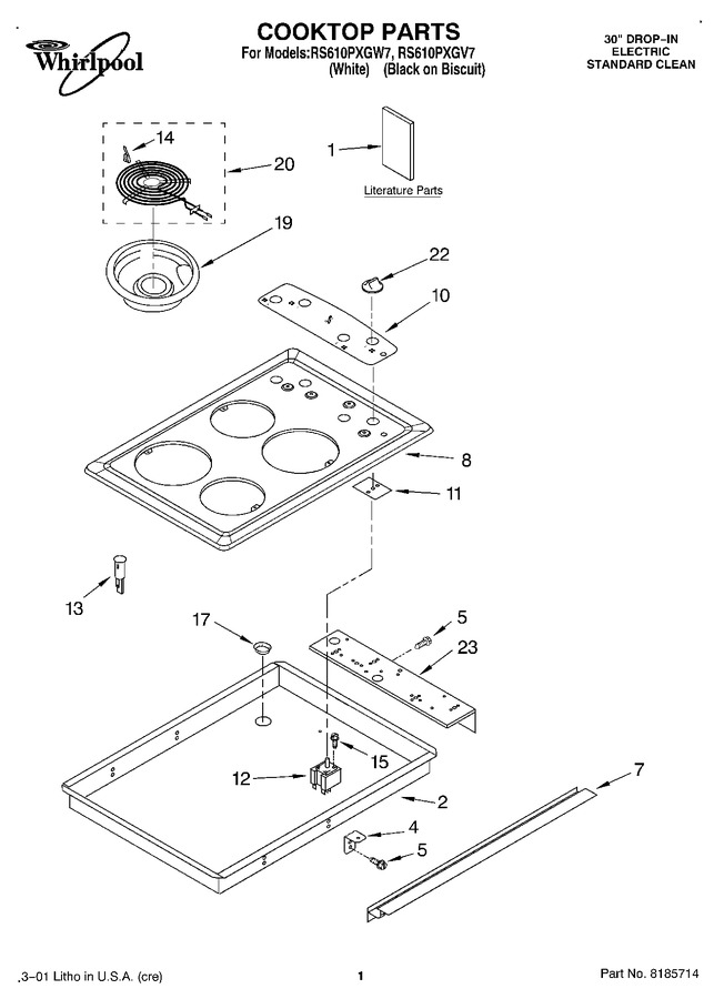 Diagram for RS610PXGW7