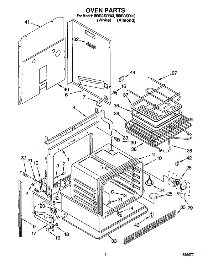 Diagram for RS6305XYW3