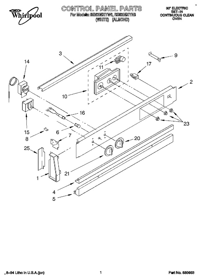 Diagram for RS6305XYN6