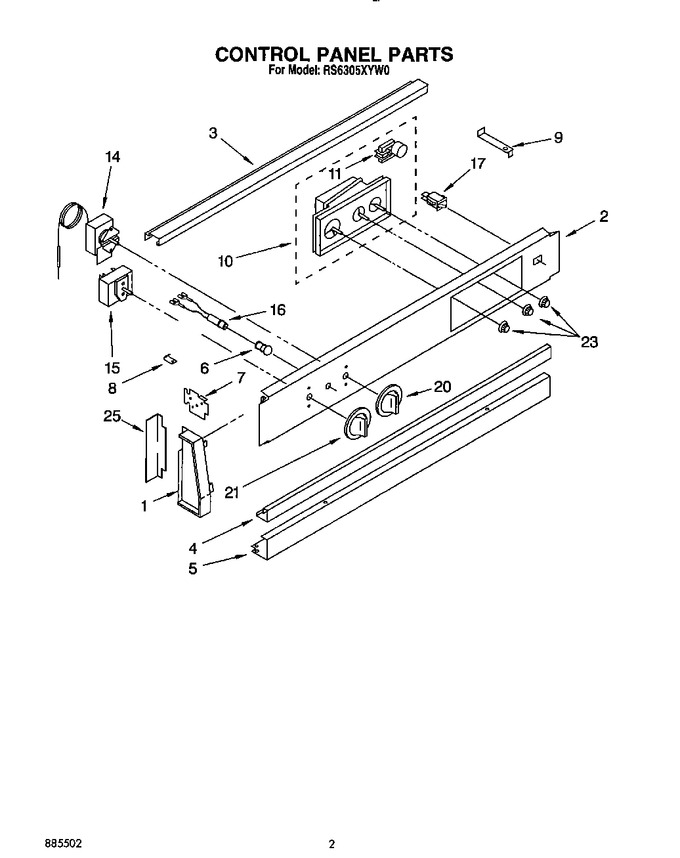 Diagram for RS6305XYW0