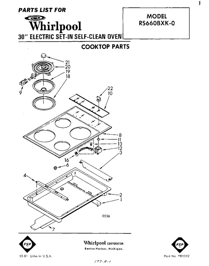 Diagram for RS660BXK0